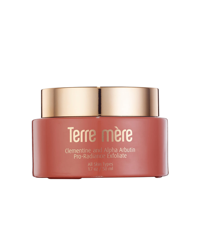 Clementine and Alpha Arbutin ProRadiance Exfoliate Terre Mere Cosmetics